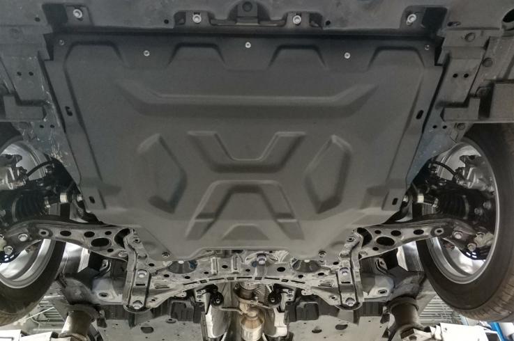 Защита картера двигателя и КПП на Toyota C-HR фото 1