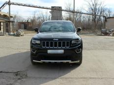 Защита переднего бампера на Jeep Grand Cherokee фото 10