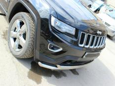 Защита переднего бампера на Jeep Grand Cherokee фото 8
