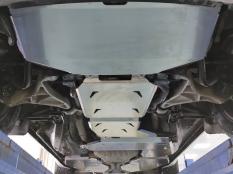 Защита картера двигателя и КПП на Jeep Grand Cherokee фото 8