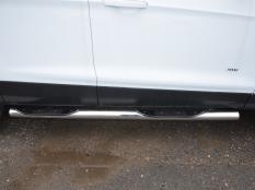 Пороги и боковые трубы на Ford Kuga фото 3