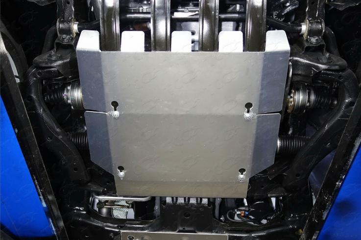 Защита картера двигателя и КПП на Volkswagen Amarok фото 1