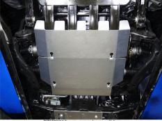 Защита картера двигателя и КПП на Volkswagen Amarok фото 5