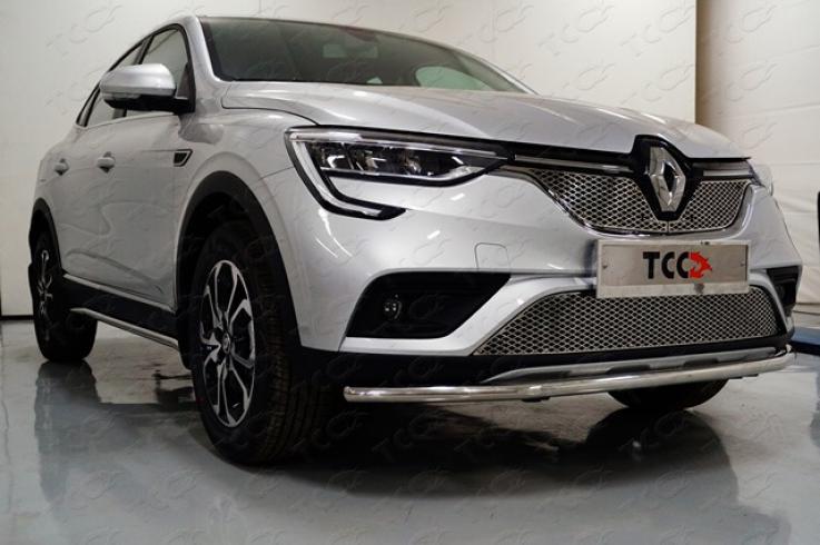 Защита переднего бампера на Renault Arkana фото 1