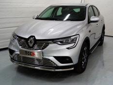 Пороги и боковые трубы на Renault Arkana фото 5