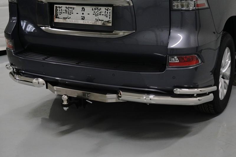 Защита переднего бампера на Lexus GX460 фото 21