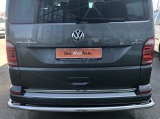 Защита заднего бампера на Volkswagen Caravelle/Multivan/Transporter фото 3