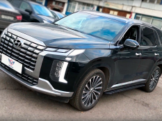 Пороги и боковые трубы на Hyundai Palisade фото 10