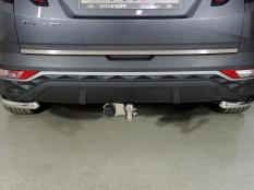 Защита заднего бампера на Hyundai Tucson фото 5