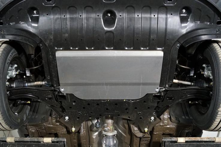 Защита картера двигателя и КПП на Hyundai Creta фото 1