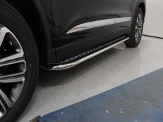Пороги и боковые трубы на Chery Tiggo 8 фото 5