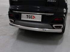 Защита заднего бампера на Chery Tiggo 8 фото 3