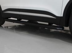 Пороги и боковые трубы на Chery Tiggo 7 Pro фото 3