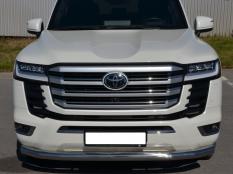 Защита переднего бампера на Toyota Land Cruiser 300 70th Anniversary фото 7