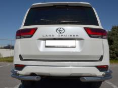 Защита заднего бампера на Toyota Land Cruiser 300 70th Anniversary фото 22