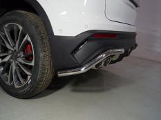 Защита заднего бампера на Geely / Belgee Coolray / X50 фото 5