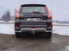 Защита заднего бампера на Geely / Belgee Emgrand X7 фото 3