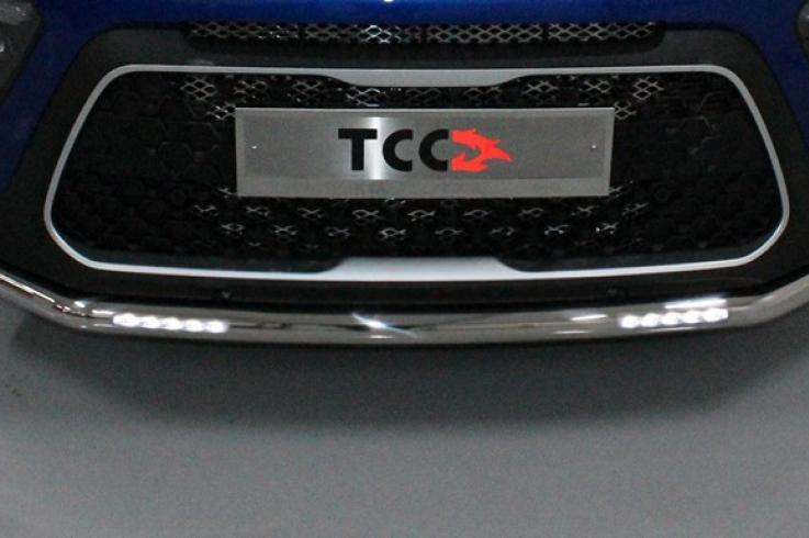 Защита переднего бампера на Kia Soul фото 1