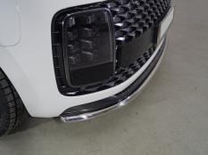 Защита переднего бампера на Hyundai Staria фото 5