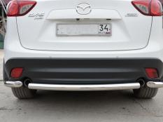 Защита заднего бампера на Mazda CX-5 фото 7