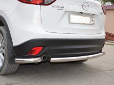 Защита заднего бампера на Mazda CX-5 фото 8