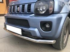 Защита переднего бампера на Suzuki Jimny фото 4