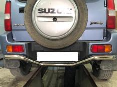 Защита заднего бампера на Suzuki Jimny фото 4