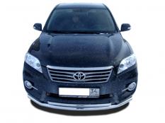 Защита переднего бампера на Toyota RAV4 фото 3