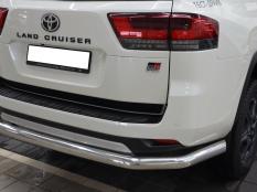Защита заднего бампера на Toyota Land Cruiser 300 GR Sport фото 5
