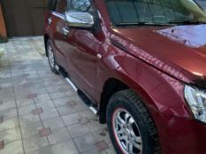 Пороги и боковые трубы на Suzuki Grand Vitara фото 5