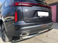Защита заднего бампера на Chery EXEED VX фото 4