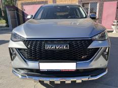 Защита переднего бампера на Haval F7 фото 7