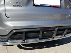 Защита заднего бампера на Haval F7 фото 6