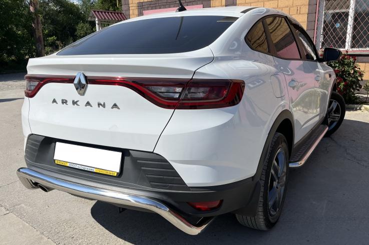 Защита заднего бампера на Renault Arkana фото 1