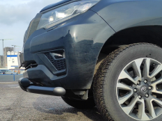 Защита переднего бампера на Toyota Land Cruiser Prado 150 фото 30