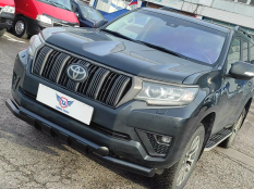 Защита переднего бампера на Toyota Land Cruiser Prado 150 фото 33