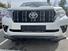 Защита переднего бампера на Toyota Land Cruiser Prado 150 Style фото 7