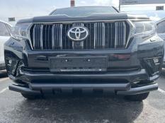 Защита переднего бампера на Toyota Land Cruiser Prado 150 Style фото 11