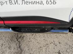 Пороги и боковые трубы на Chery Omoda C5 фото 6