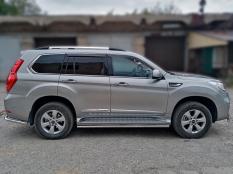 Пороги и боковые трубы на Haval H9 фото 10