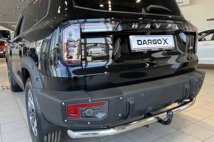 Защита заднего бампера на Haval Dargo X фото 1