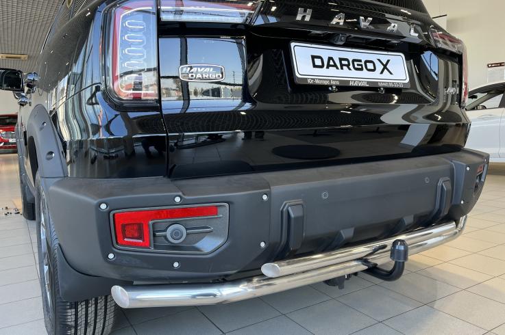 Защита заднего бампера на Haval Dargo X фото 1