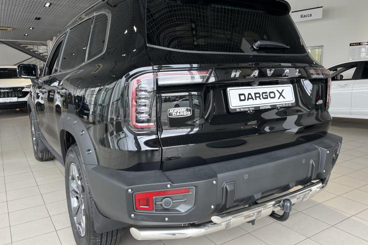 Защита заднего бампера на Haval Dargo X фото 1