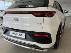 Защита заднего бампера на Jac JS6 фото 4