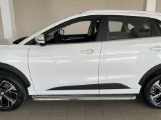 Пороги и боковые трубы на Jac JS6 фото 6