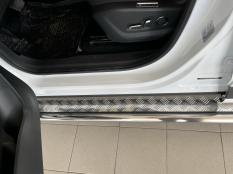 Пороги и боковые трубы на Jac JS6 фото 7