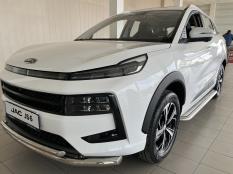 Пороги и боковые трубы на Jac JS6 фото 8