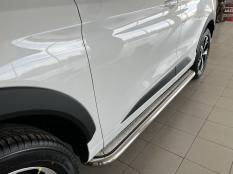 Пороги и боковые трубы на Jac JS6 фото 9