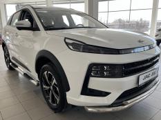 Пороги и боковые трубы на Jac JS6 фото 4