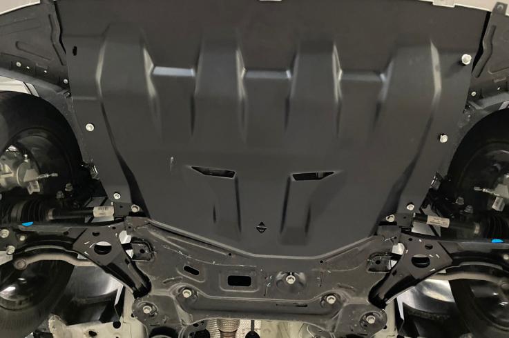 Защита картера двигателя и КПП на Chery EXEED LX фото 1
